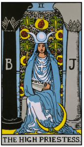女教皇のカード